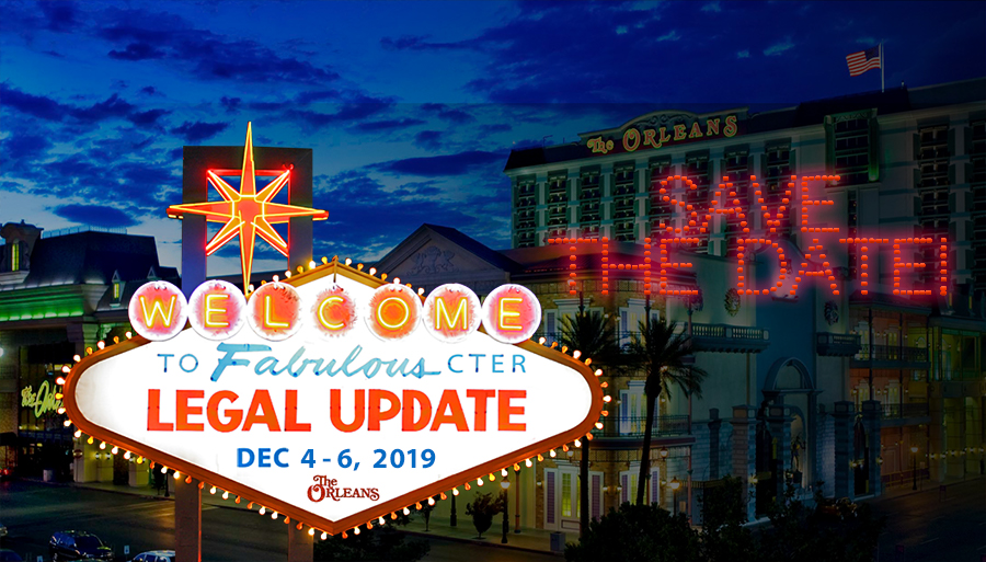 Legal Update Conference at The Orleans, December 4-6, 2019